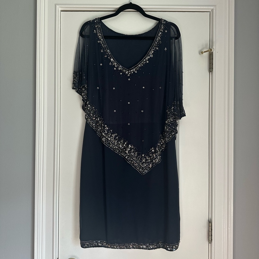 Navy Blue Wedding Guest Dress